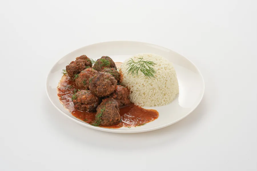 Meatballs + Tomato