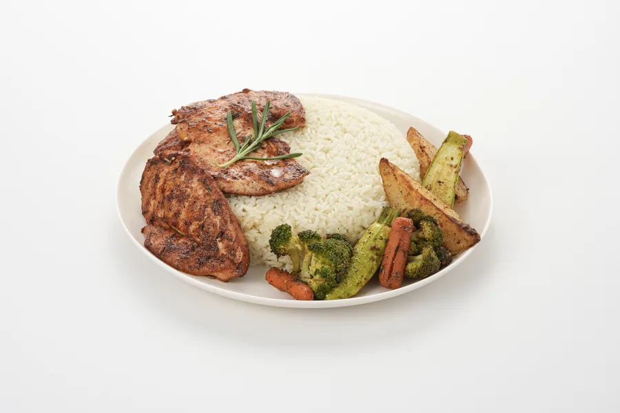 Breast Chicken + Rice